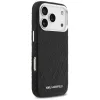 Karl Lagerfeld FW Stamped Karl MagSafe Hülle für Apple iPhone 17 Pro Schwarz