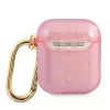 GUESS Glitter Collection Schutzhülle für Apple AirPods 1/2 - Pink