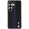 BMW Perforated Stripe Logo MagSafe-Hülle für Samsung Galaxy S26 Ultra - Blau