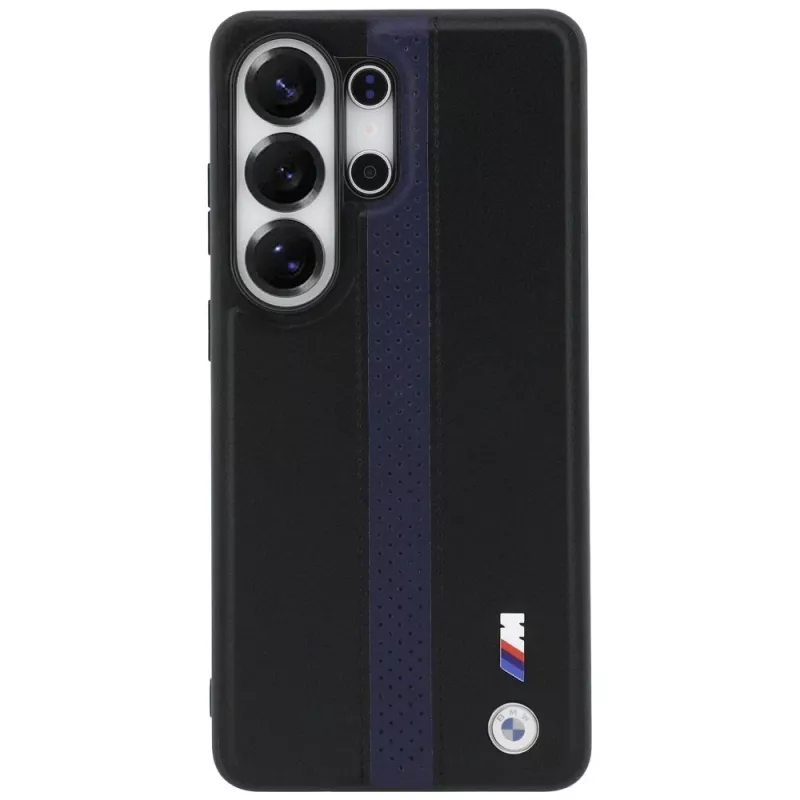 BMW Perforated Stripe Logo MagSafe-Hülle für Samsung Galaxy S26 Ultra - Blau