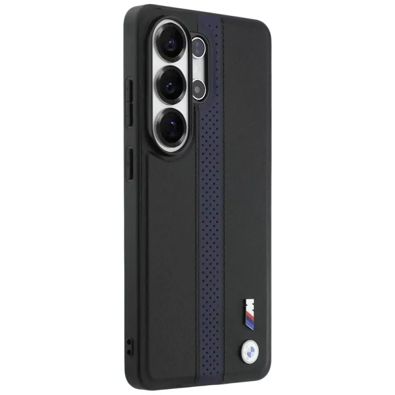 BMW Perforated Stripe Logo MagSafe-Hülle für Samsung Galaxy S26 Ultra - Blau