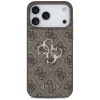 GUESS 4G Big Logo Hülle für iPhone 17 Pro Max / 18 Pro Max - Braun