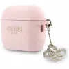 GUESS Silikon 4G Charm Case für AirPods Pro 3, Pink