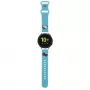 Hello Kitty universelles Silikonarmband HKUWMSCHBLB, Kitty Head, Blau, 20mm
