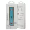Hello Kitty universelles Silikonarmband HKUWMSCHBLB, Kitty Head, Blau, 20mm