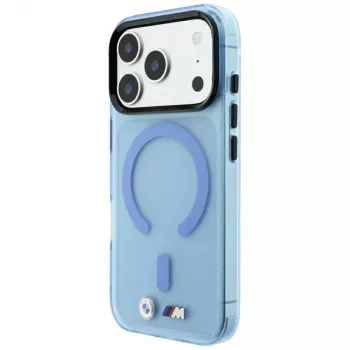 BMW M IML Frosted MagSafe Hülle für iPhone 18 Pro / 17 Pro - Blau