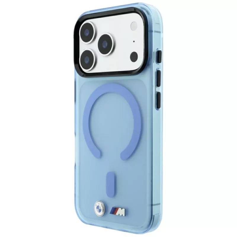 BMW M IML Frosted MagSafe Hülle für iPhone 18 Pro / 17 Pro - Blau