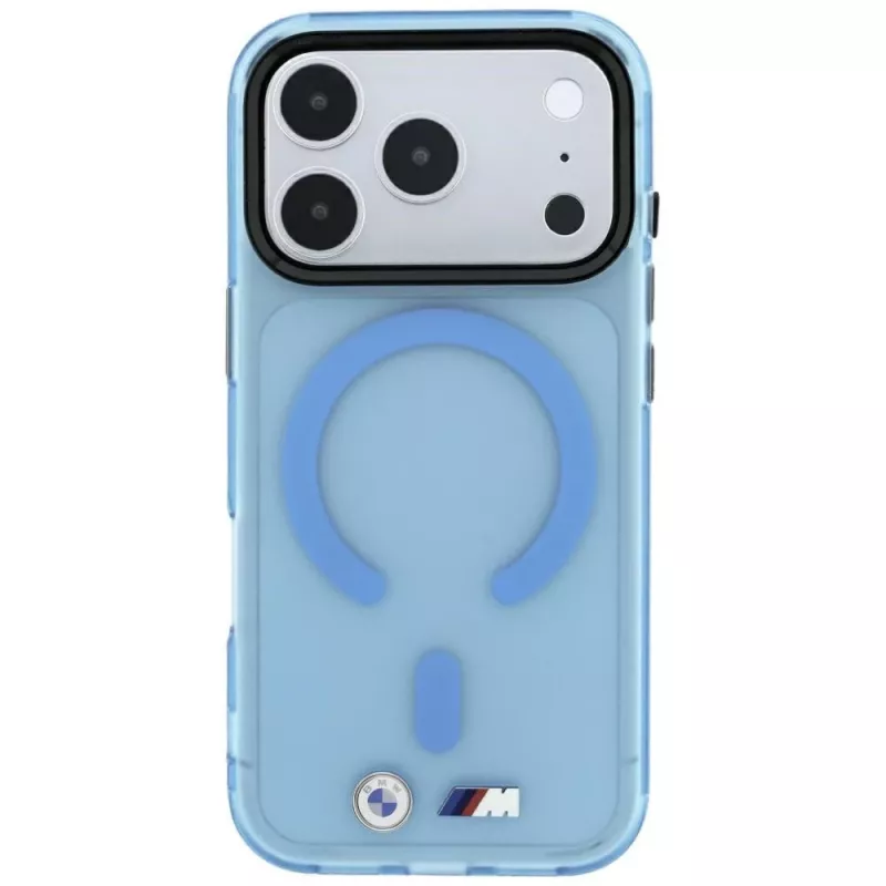 BMW M IML Frosted MagSafe Hülle für iPhone 18 Pro / 17 Pro - Blau