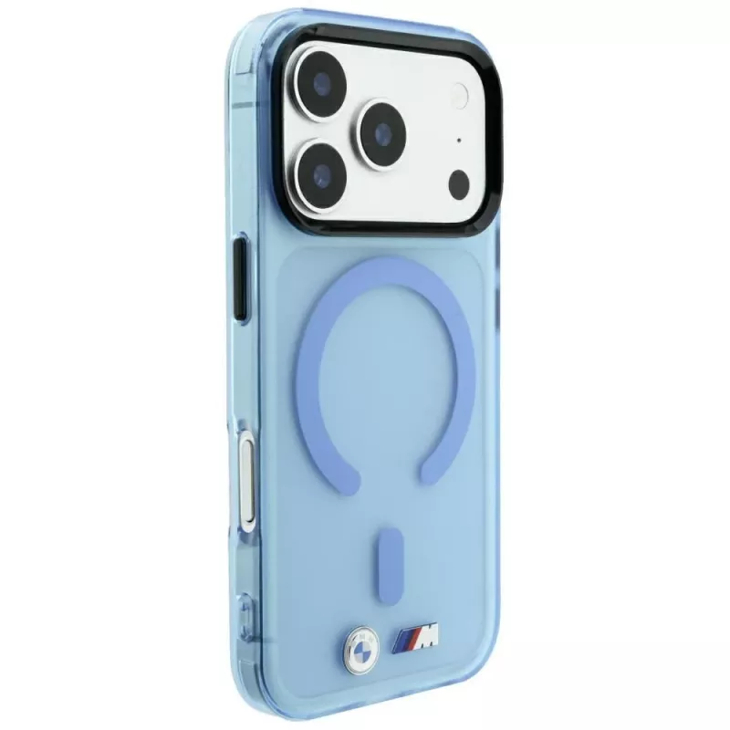 BMW M IML Frosted MagSafe Hülle für iPhone 18 Pro / 17 Pro - Blau