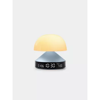 Lexon Mina Sunrise Wecklicht Wecker, Hellblau