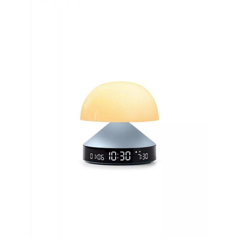 Lexon Mina Sunrise Wecklicht Wecker, Hellblau