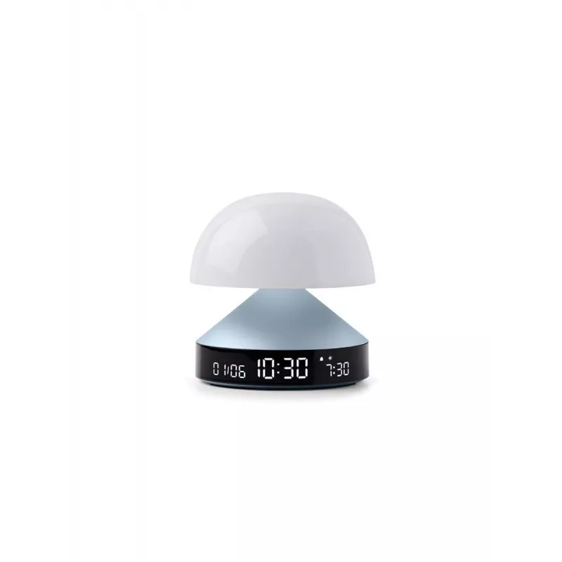 Lexon Mina Sunrise Wecklicht Wecker, Hellblau