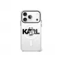 Karl Lagerfeld IML Choupette Sketch Logo MagSafe Hülle für iPhone 17 Pro - Transparent