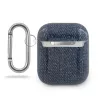 GUESS GUACA2TPUJULDB AirPods 1/2 Hülle Dunkelblau Jeans Collection