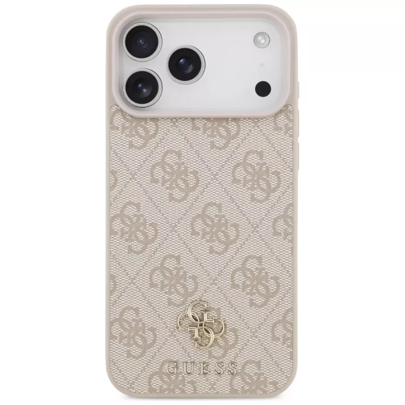 GUESS 4G Small Classic Logo MagSafe-Hülle für iPhone 18 Pro Max / 17 Pro Max - Pink