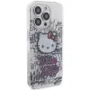 Hello Kitty HKHCP15XHDGPHT iPhone 15 Pro Max 6,7 Zoll Weiße Hardcase IML Kitty On Bricks Graffiti