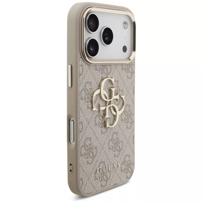 GUESS 4G Big Classic Logo Hülle für Apple iPhone 17 Pro / 18 Pro - Roségold