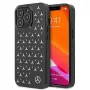 Mercedes-Benz MEHCP13LESPBK Hardcase für iPhone 13 Pro/13 6,1 inch - Silbernes Sternenmuster Schwarz