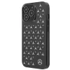 Mercedes-Benz MEHCP13LESPBK Hardcase für iPhone 13 Pro/13 6,1 inch - Silbernes Sternenmuster Schwarz