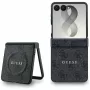 GUESS 4G Classic MagSafe Hülle für Samsung Galaxy Z Flip8 - Schwarz