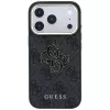 GUESS 4G & Big Resin Logo Hülle für iPhone 17 Pro Max / 18 Pro Max - Schwarz