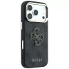 GUESS 4G & Big Resin Logo Hülle für iPhone 17 Pro Max / 18 Pro Max - Schwarz