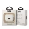 Karl Lagerfeld KLAPRUNIKH AirPods Pro Hülle Weiß Silikon Karl Head 3D