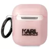 Karl Lagerfeld Ikonik Choupette AirPods 1/2 Hülle Pink