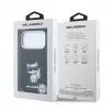 Karl Lagerfeld IML Choupette Body Sketch Print MagSafe-Hülle für iPhone 18 Pro / 17 Pro - Schwarz