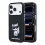 Karl Lagerfeld IML Choupette Body Sketch Print MagSafe-Hülle für iPhone 18 Pro / 17 Pro - Schwarz