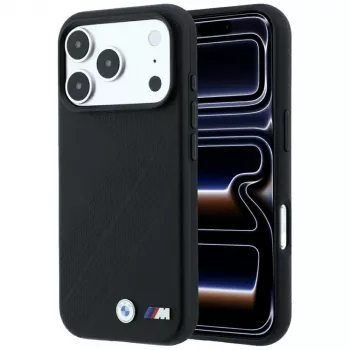BMW M Tire Track Metall-Logo MagSafe-Hülle für iPhone 18 Pro Max / 17 Pro Max - Schwarz