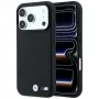 BMW M Tire Track Metal Logo MagSafe-Hülle für iPhone 18 Pro / 17 Pro - Schwarz