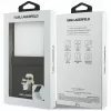 Karl Lagerfeld Karl & Choupette Saffiano Pins Hülle für Samsung Galaxy Z Flip8 - Schwarz