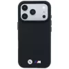 BMW M Quadrille Kevlar Metall-Logo MagSafe Hülle für iPhone 18 Pro / 17 Pro - Schwarz