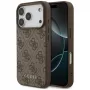 GUESS 4G Classic Hülle für iPhone 18 Pro / 17 Pro - Braun