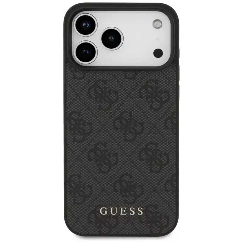 GUESS 4G Classic Schutzhülle für iPhone 18 Pro Max / 17 Pro Max - Schwarz