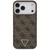 GUESS 4G Triangle Logo MagSafe-Hülle für iPhone 18 Pro Max / 17 Pro Max - Braun