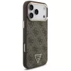 GUESS 4G Triangle Logo MagSafe-Hülle für iPhone 18 Pro Max / 17 Pro Max - Braun