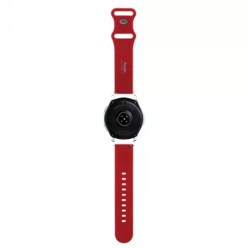 Hello Kitty Universelles Silikon-Armband 22mm Roter Kitty-Kopf