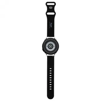 Hello Kitty Universelles Silikon-Armband mit Kitty-Kopf-Design, Schwarz, 20mm