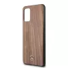 Mercedes-Benz Wood Line Walnuss Hartschale für Samsung Galaxy S20+ (SM-G985) - Braun