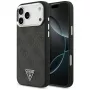 GUESS 4G Triangle Logo MagSafe-Hülle für iPhone 18 Pro Max / 17 Pro Max - Schwarz & Silber