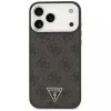 GUESS 4G Triangle Logo MagSafe-Hülle für iPhone 18 Pro Max / 17 Pro Max - Schwarz & Silber