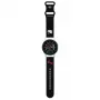 Hello Kitty Silikon-Armband mit Kitty-Kopf für Smartwatches, 22 mm, Schwarz