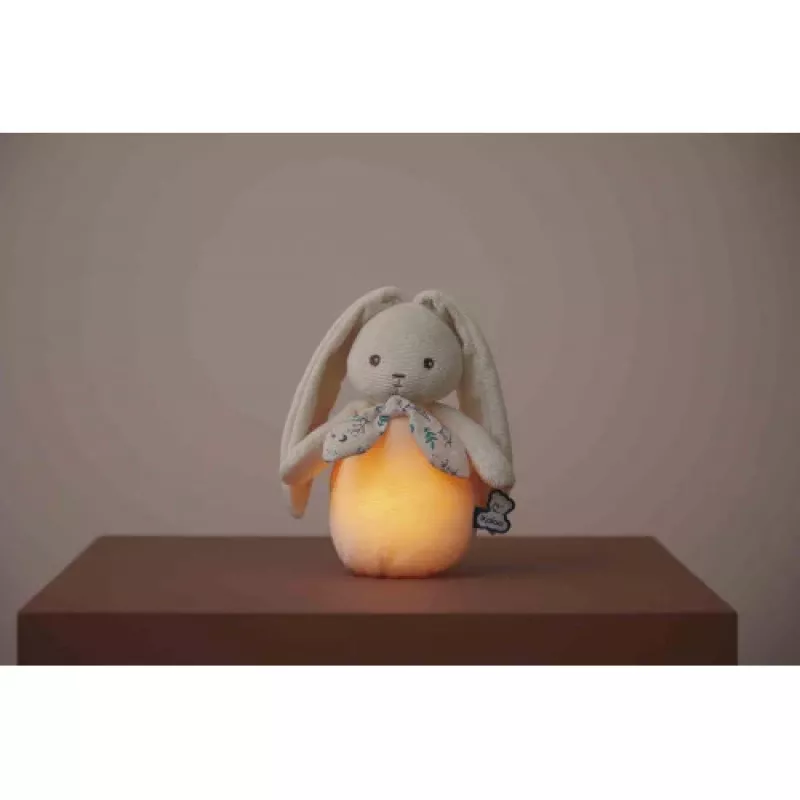 Kaloo Lapinoo Plüsch-Nachtlicht, cremefarbener Hase