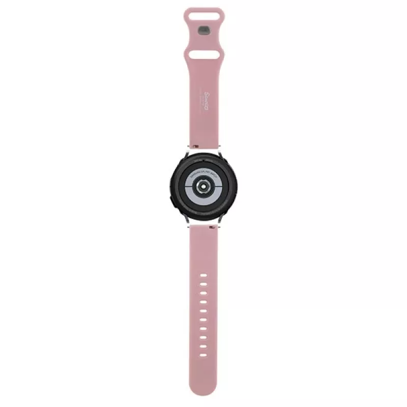 Hello Kitty Universelles Silikon-Armband mit Kitty-Kopf-Motiv, Pink, 20 mm