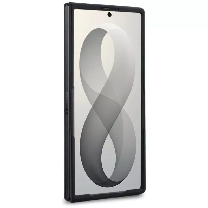 GUESS 4G Classic MagSafe-Hülle für Samsung Galaxy Z Fold 8 Ultra - Braun