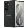 Guess 4G Classic MagSafe Hülle für Samsung Galaxy Z Fold 8 Ultra - Schwarz