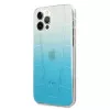 Mercedes-Benz MEHCP12LCLGBL iPhone 12 Pro Max Hardcase Transparent Line Blau
