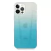 Mercedes-Benz MEHCP12LCLGBL iPhone 12 Pro Max Hardcase Transparent Line Blau